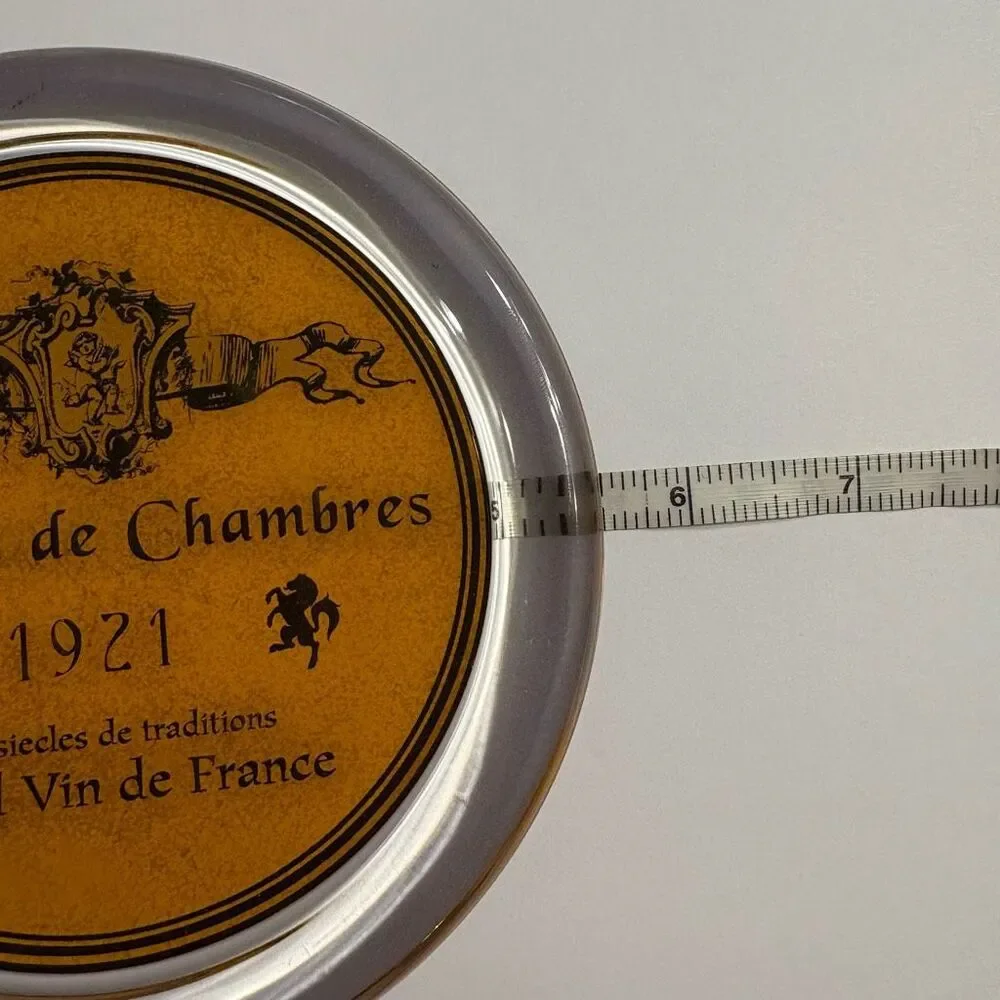 Chateau de Chambres 1921 Grand Vin de France Glass Coaster